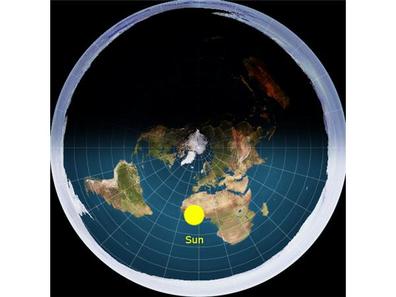 enoch flat earth map
